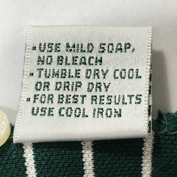 Masters Collection XL Mens Green Striped Golf Polo Pima Cotton Short Sleeve - Picture 9 of 10